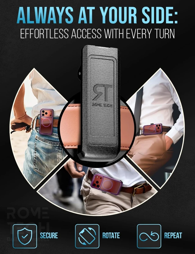 Alt view image 5 of 7 - Apple iPhone 18 Pro Defender Crystal Case With invisible Magsafe