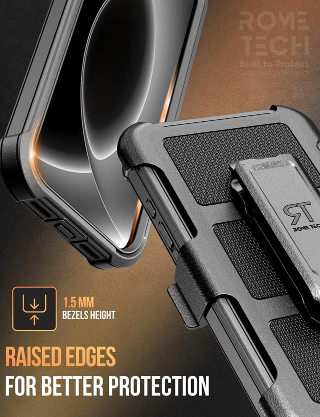Alt view image 6 of 7 - Apple iPhone 18 Pro Defender Rugged Case