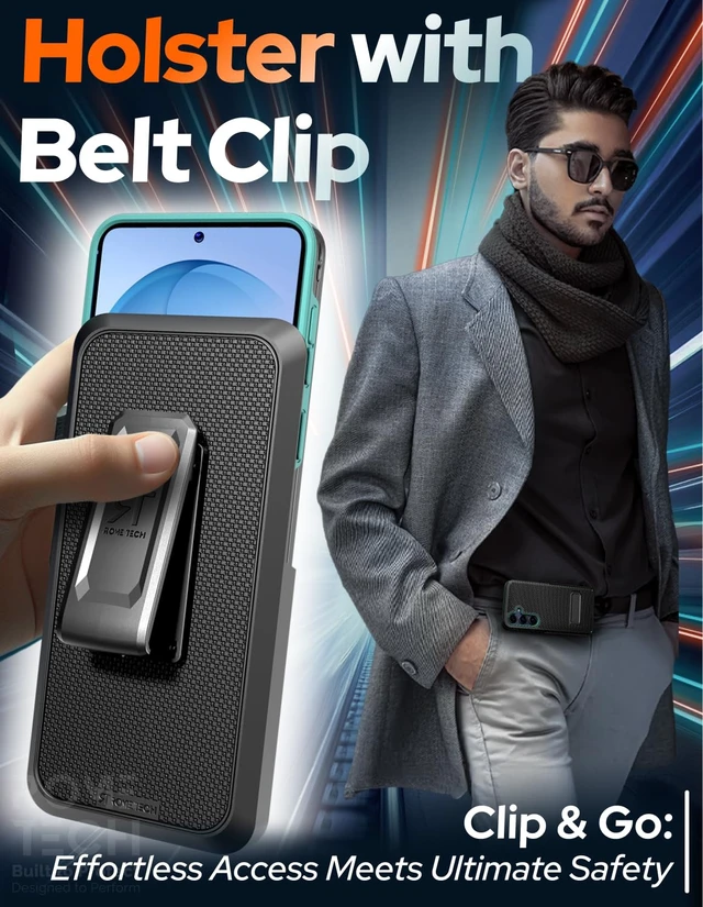 Alt view image 4 of 7 - Samsung Galaxy S26 Plus Magsafe Holster Phone Case With Belt Clip