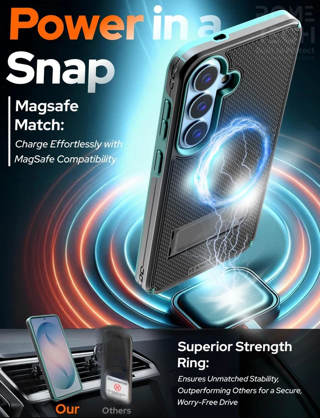 Alt view image 6 of 7 - Samsung Galaxy S26 Plus Magsafe Holster Phone Case With Belt Clip