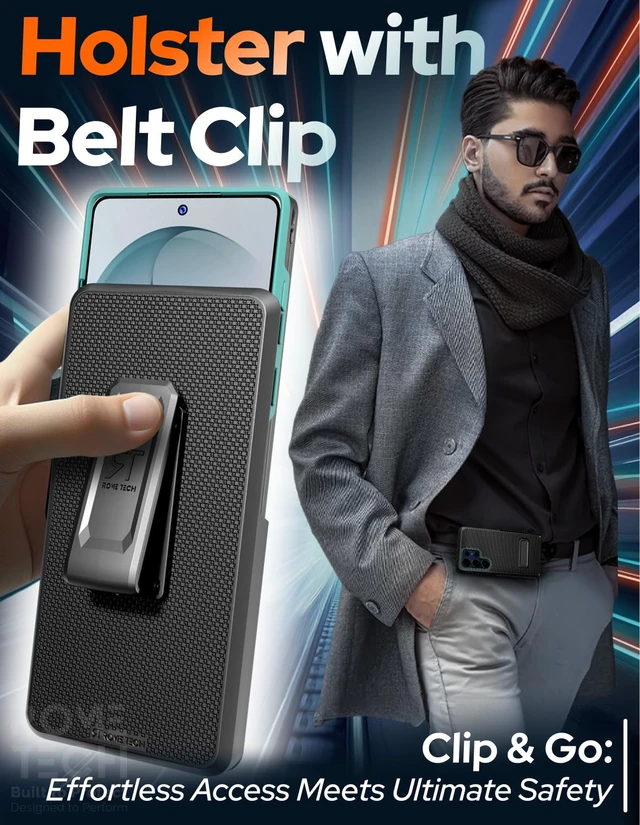 Alt view image 4 of 7 - Samsung Galaxy S26 Ultra Magsafe Holster Phone Case With Belt Clip