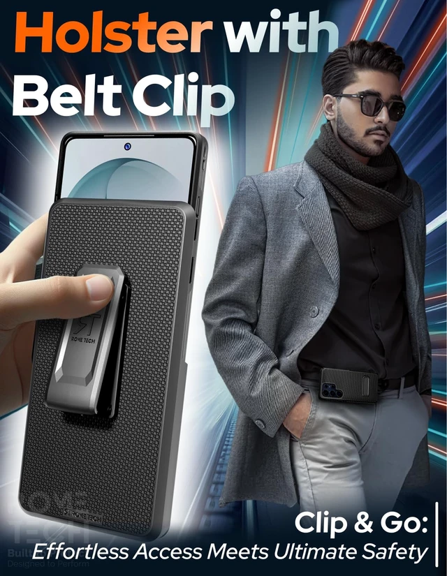 Alt view image 4 of 7 - Samsung Galaxy S26 Ultra Magsafe Holster Phone Case With Belt Clip