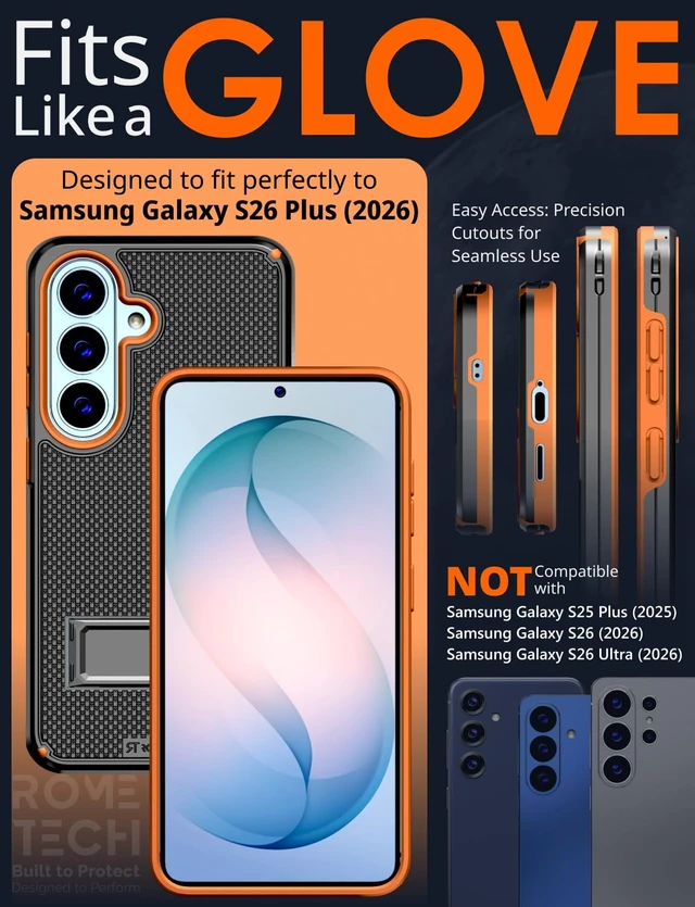 Alt view image 2 of 7 - Samsung Galaxy S26 Plus Magsafe Holster Phone Case With Belt Clip