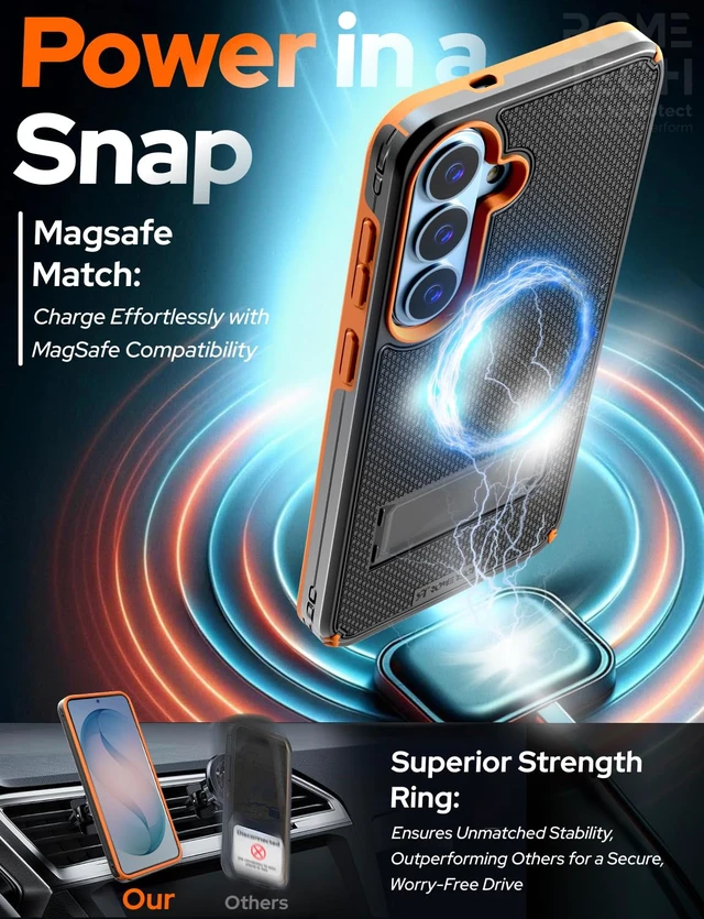 Alt view image 6 of 7 - Samsung Galaxy S26 Plus Magsafe Holster Phone Case With Belt Clip