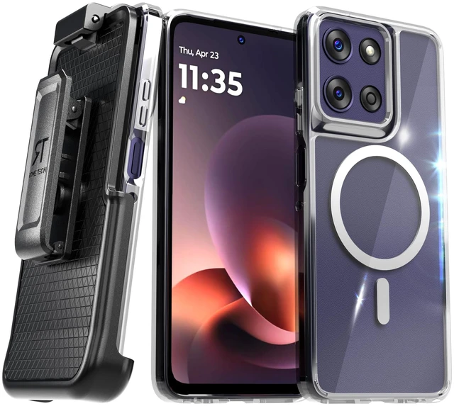 Main image of Motorola Moto G Power 2025/2026 Hybrid TPU Acrylic w/Magsafe w/Holster