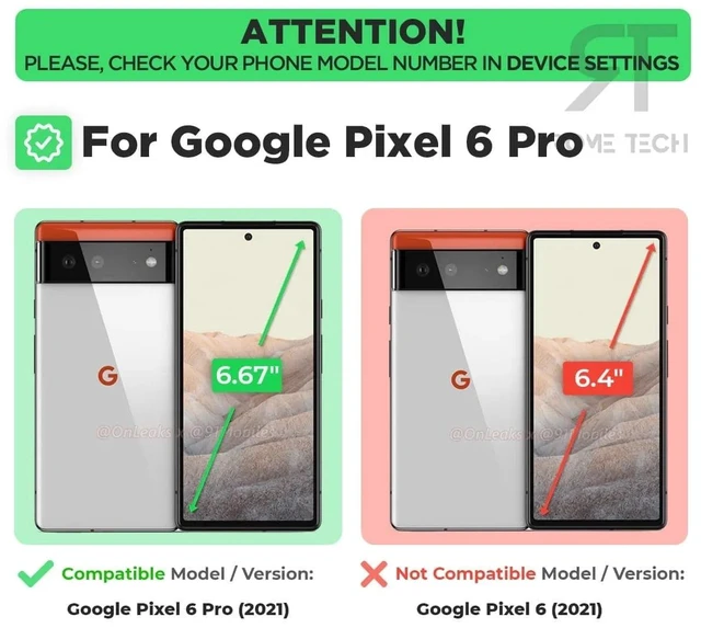 Alt view image 5 of 5 - For Google Pixel 6 Pro Shell Holster Combo Case - Black + 3-Pack Glass Screen Protector