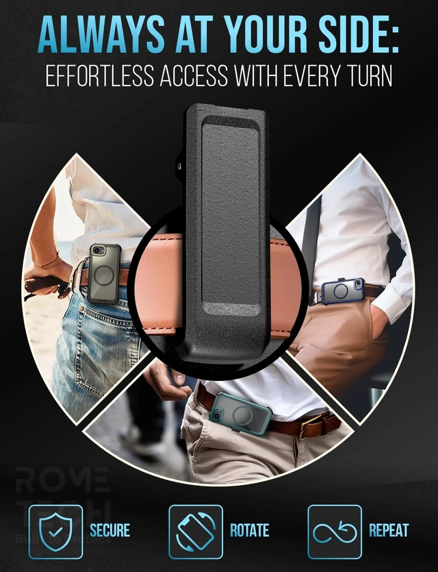 Alt view image 5 of 7 - Apple iPhone 17e/16e Defender Crystal Case With invisible Magsafe