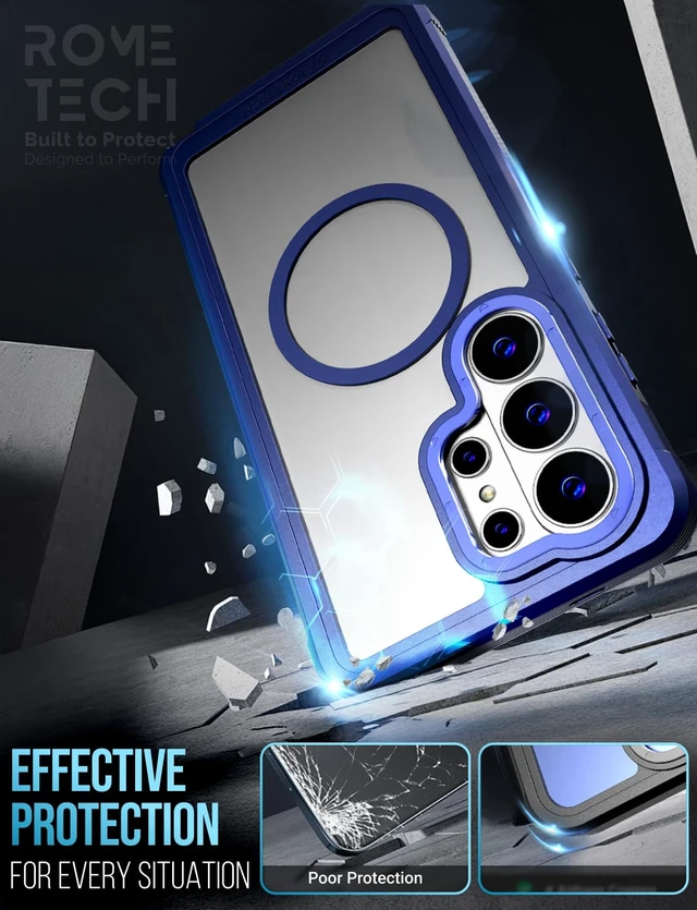 Alt view image 7 of 7 - Samsung Galaxy S26 Ultra Crystal Case With invisible Magsafe
