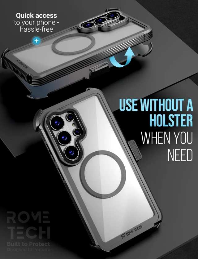Alt view image 4 of 7 - Samsung Galaxy S26 Ultra Crystal Case With invisible Magsafe