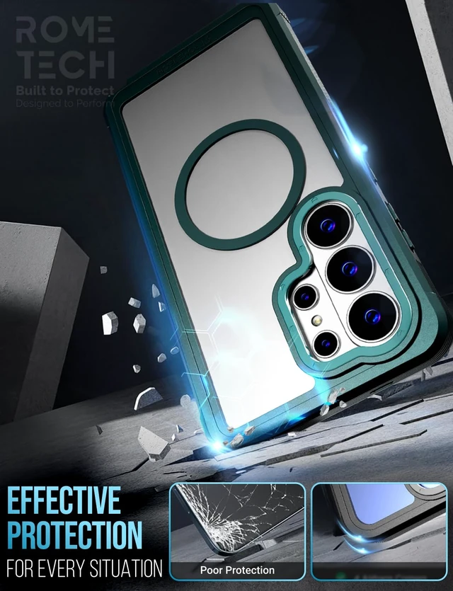 Alt view image 7 of 7 - Samsung Galaxy S26 Ultra Crystal Case With invisible Magsafe