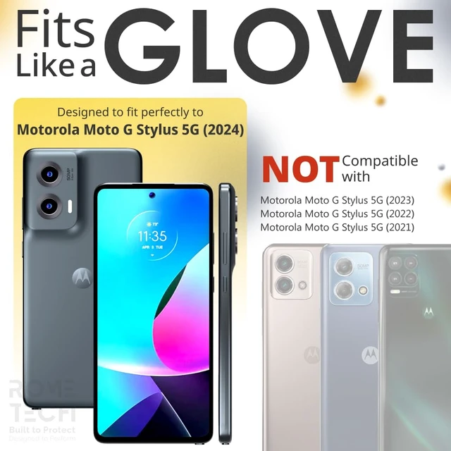 Alt view image 2 of 6 - Motorola Moto G Stylus 5G (2024) Defender Case