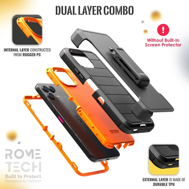 Alt view image 3 of 6 - T-Mobile REVVL 8 Pro (2025) Defender Case