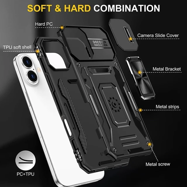 Alt view image 7 of 7 - Apple iPhone 16 Plus Armor Case