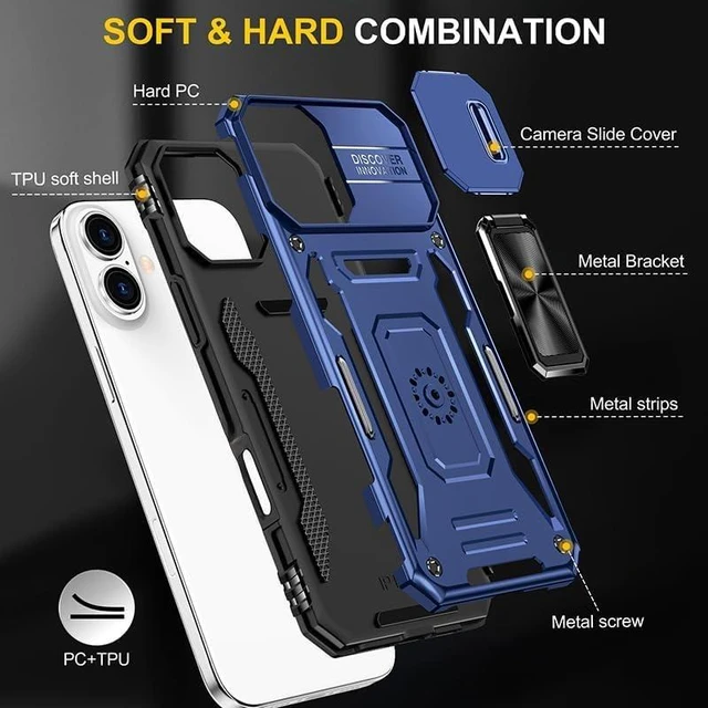 Alt view image 7 of 7 - Apple iPhone 16 Armor Case
