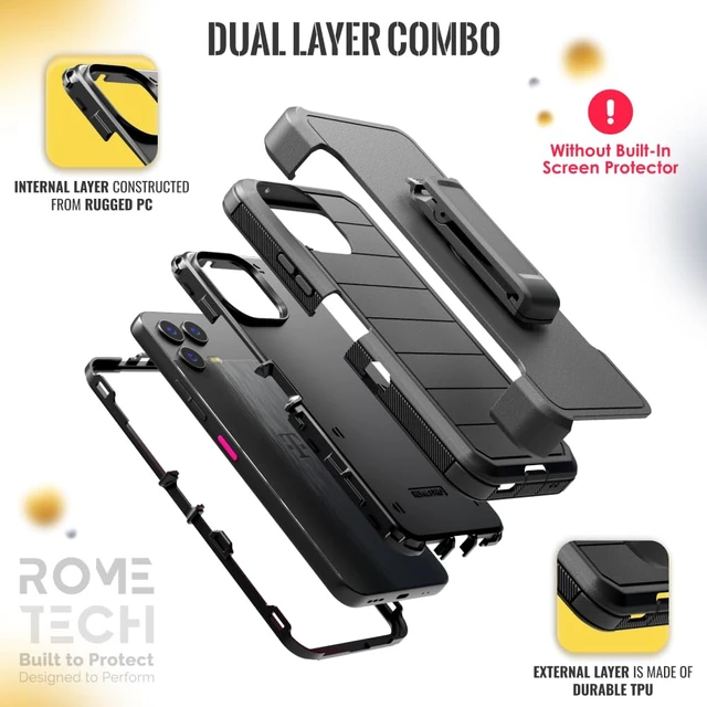 Alt view image 3 of 6 - T-Mobile REVVL 8 Pro (2025) Defender Case