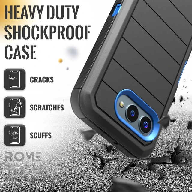 Alt view image 6 of 6 - T-Mobile REVVL 8 (2025) Defender Case