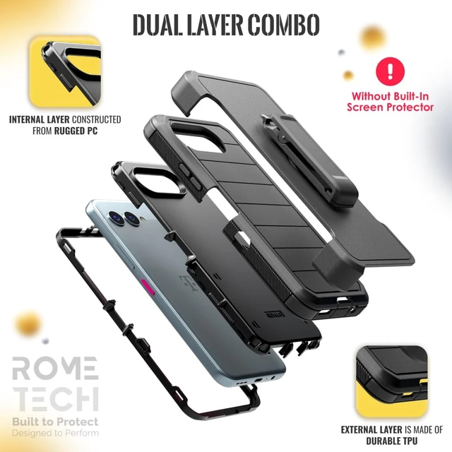 Alt view image 3 of 6 - T-Mobile REVVL 8 (2025) Defender Case