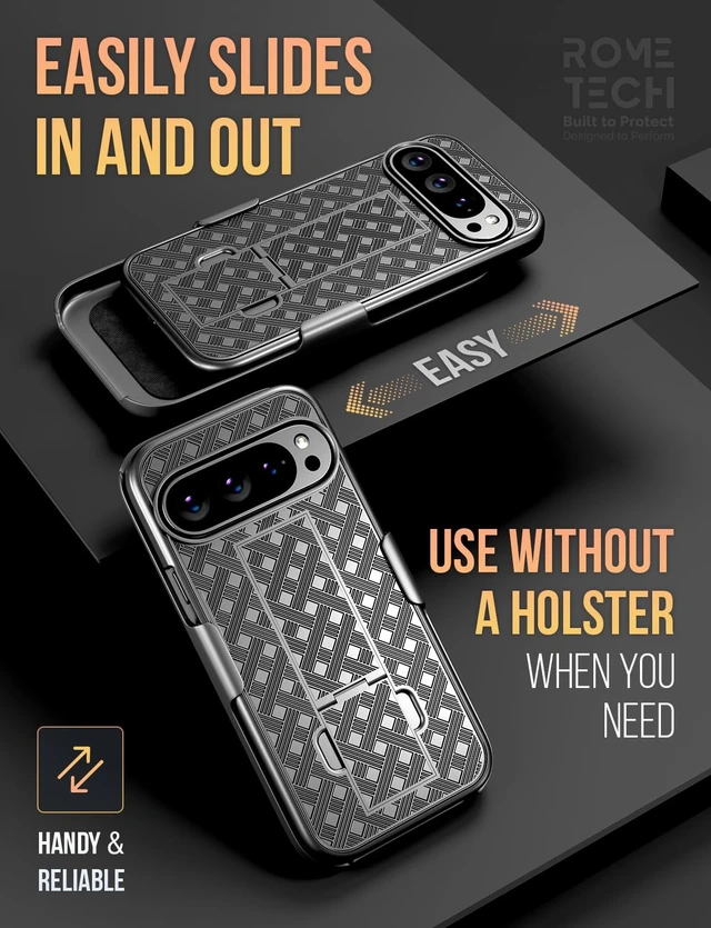 Alt view image 4 of 5 - Google Pixel 10 Pro XL Belt Clip Holster Phone Case