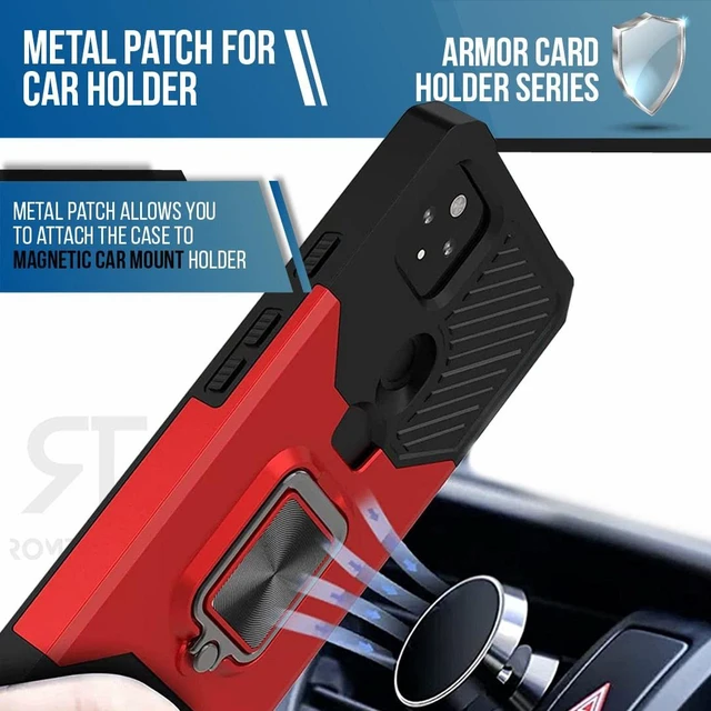 Alt view image 5 of 6 - Google Pixel 5a 5G Armor Card Slot Case