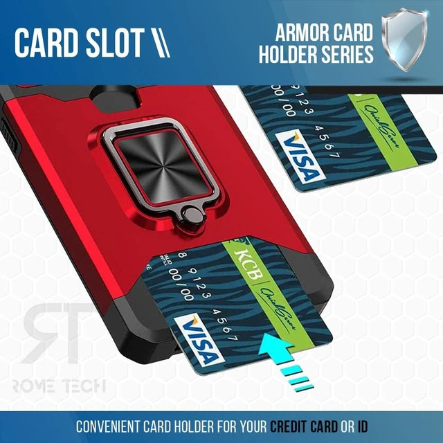 Alt view image 6 of 6 - Google Pixel 5a 5G Armor Card Slot Case