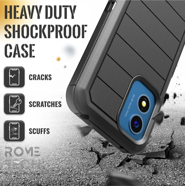 Alt view image 6 of 6 - Motorola Moto G Play 4G (2024) Defender Case