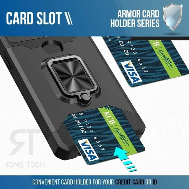 Alt view image 6 of 7 - Google Pixel 5a 5G (2021) Armor Card Slot Case