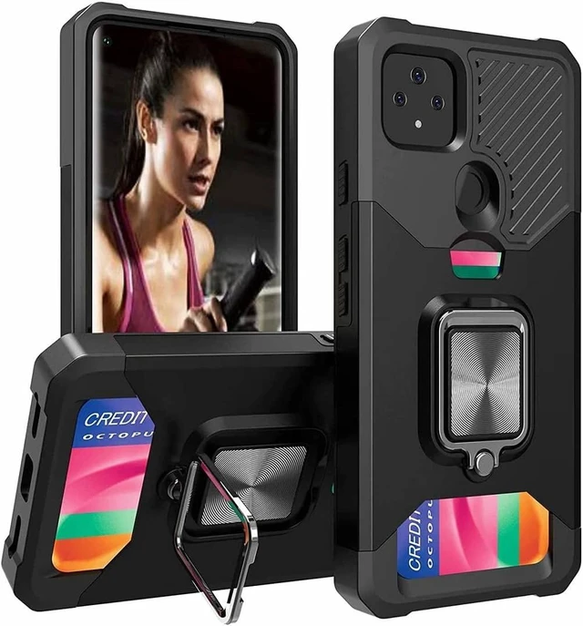 Alt view image 2 of 7 - Google Pixel 5a 5G (2021) Armor Card Slot Case