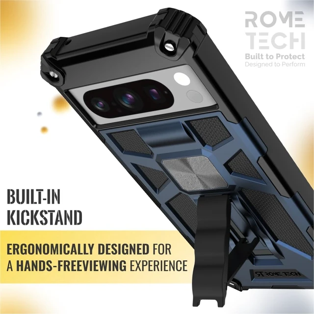 Alt view image 5 of 6 - Google Pixel 8 Pro Armor Case with Ring & Magnetic Mount