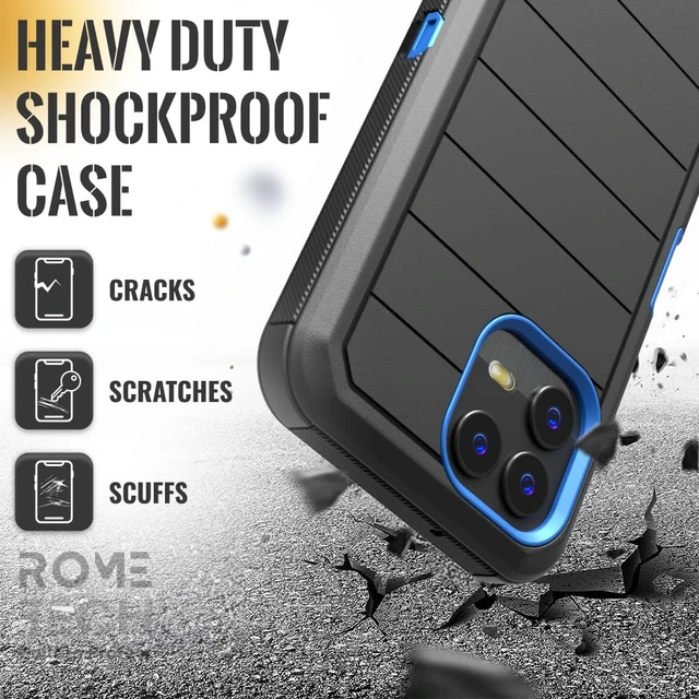 Alt view image 6 of 6 - T-Mobile REVVL 8 Pro (2025) Defender Case
