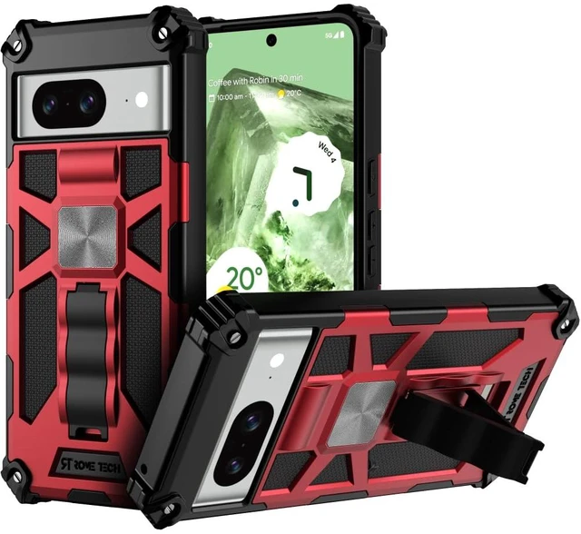 Main image of Google Pixel 8 Armor Case with Kickstand & Magnetic Mount