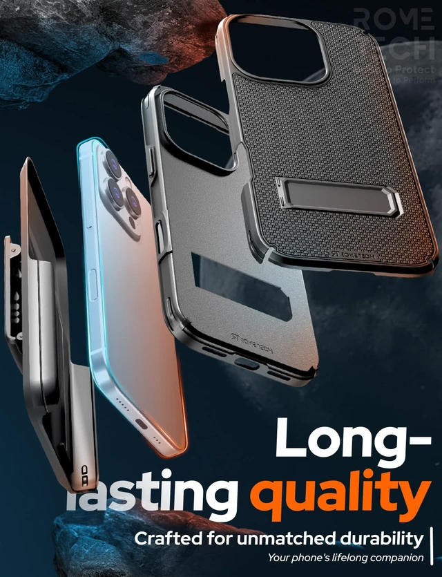 Alt view image 7 of 7 - Apple iPhone 16 Pro Max Magsafe Holster Phone Case With Belt Clip