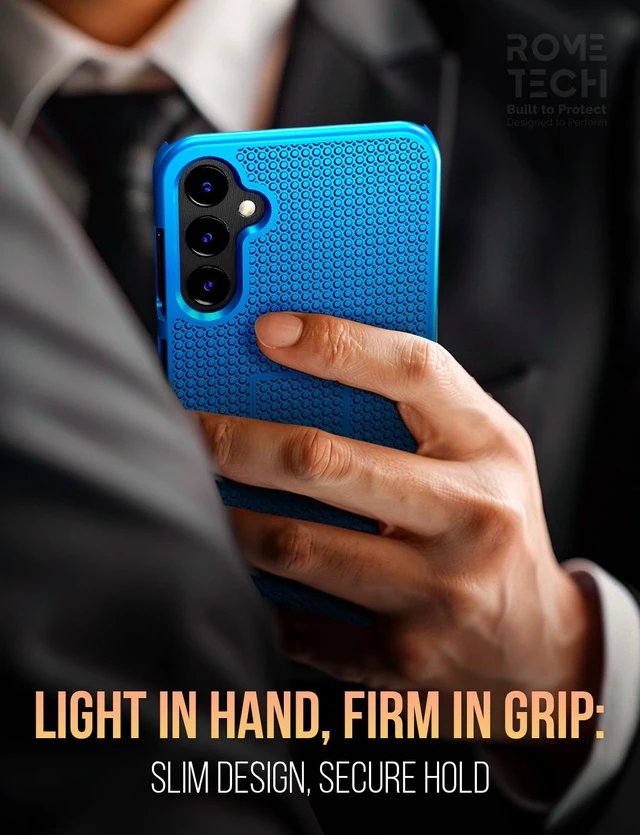 Alt view image 7 of 7 - Designed for Samsung Galaxy A14 5G Case with Belt Clip Holster - Kickstand Cover Phone Case - Blue Case & Black Holster
