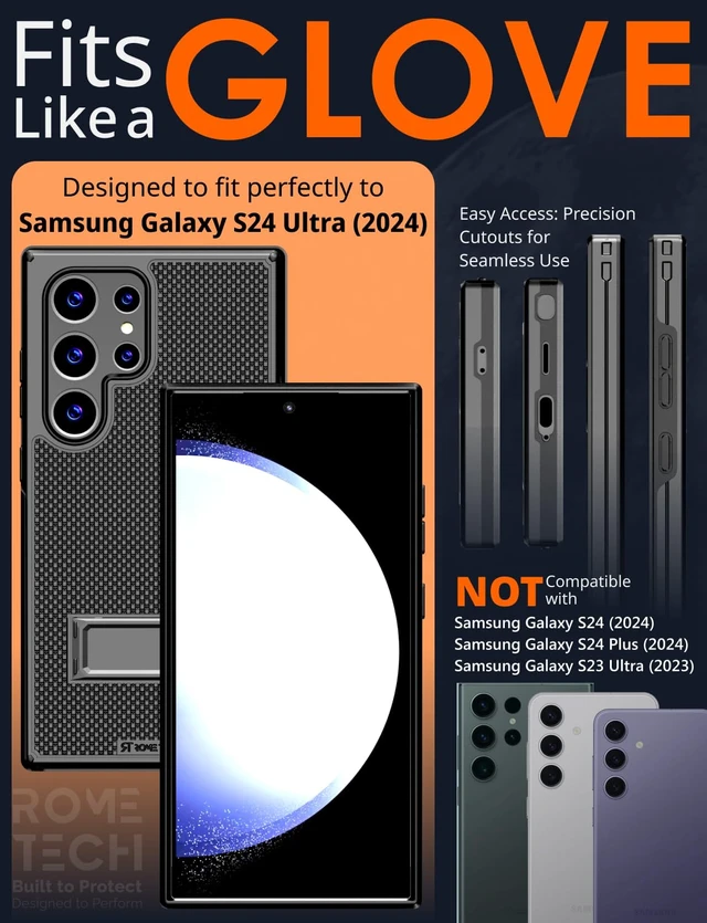 Alt view image 2 of 7 - Samsung Galaxy S24 Ultra Magsafe Holster Phone Case With Belt Clip