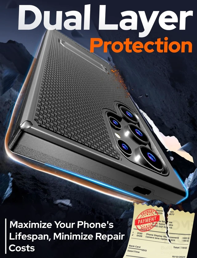 Alt view image 3 of 7 - Samsung Galaxy S24 Ultra Magsafe Holster Phone Case With Belt Clip