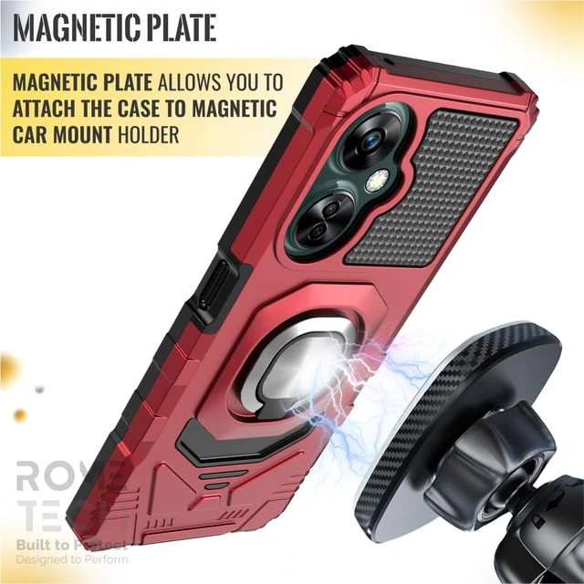 Alt view image 4 of 6 - OnePlus Nord N30 5G Rome Tech Armor Case