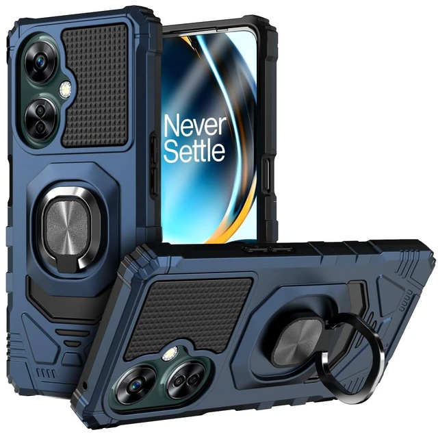 Alt view image 7 of 7 - OnePlus Nord N30 5G Rome Tech Armor Case - Blue
