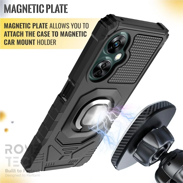 Alt view image 4 of 6 - OnePlus Nord N30 5G Rome Tech Armor Case