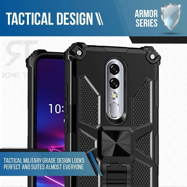 Alt view image 5 of 6 - Coolpad Legacy Brisa Armor Series Case with Kickstand