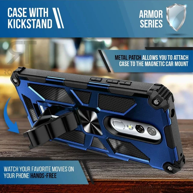 Alt view image 4 of 6 - Coolpad Legacy Brisa Armor Series Case with Kickstand