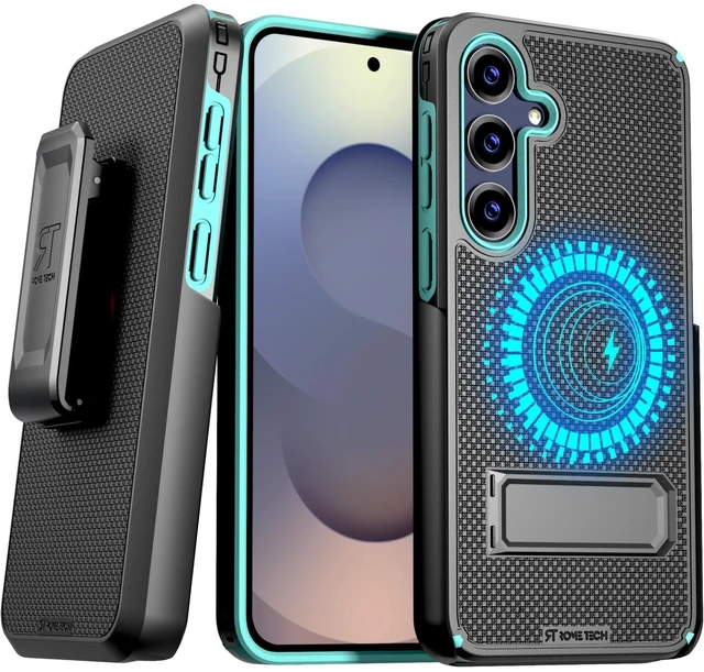 Main image of Samsung Galaxy S25 Magsafe Holster Phone Case With Belt Clip