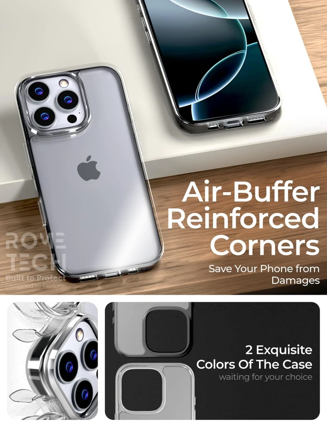 Alt view image 2 of 7 - Samsung Galaxy A36 5G (2025) Hybrid Shockproof Clear Slim Acrylic Case