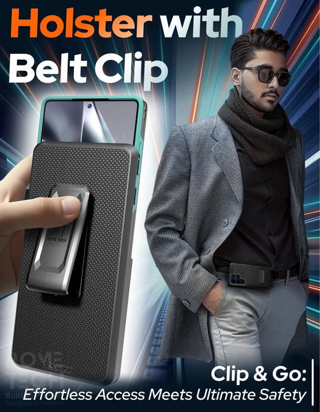 Alt view image 2 of 5 - Samsung Galaxy S25 Ultra Magsafe Holster Phone Case With Belt Clip