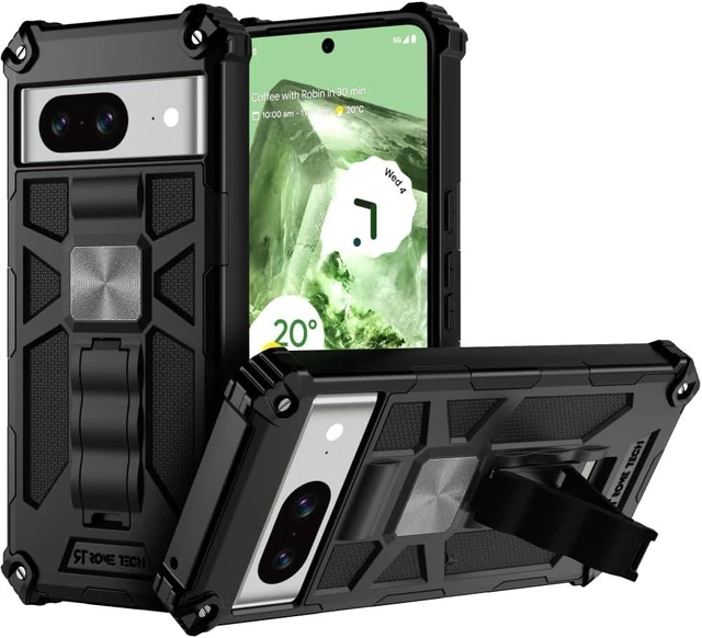Main image of Google Pixel 8 Armor Case with Kickstand & Magnetic Mount