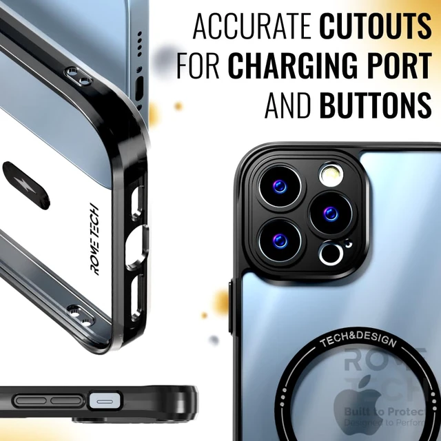 Alt view image 6 of 6 - Apple iPhone 13 Pro Clear Case with Magsafe