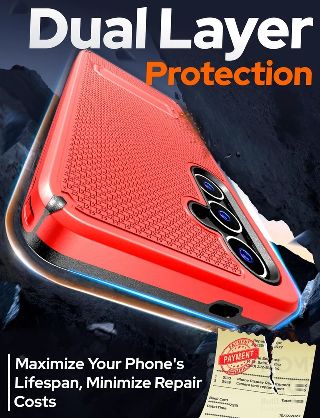 Alt view image 3 of 7 - Samsung Galaxy S24 Magsafe Holster Phone Case With Belt Clip