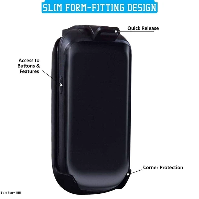 Alt view image 2 of 7 - Holster Case Heavy Duty Phone Cover with Belt Clip for LG Revere 3 - Black