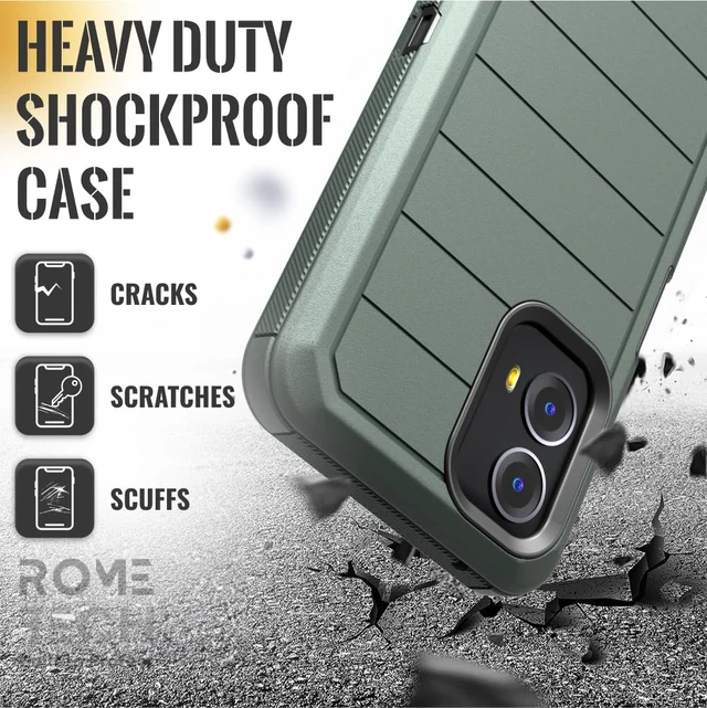 Alt view image 6 of 6 - Motorola Moto G 5G (2024) Defender Case