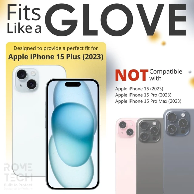 Alt view image 2 of 7 - Apple iPhone 15 Plus Defender Case