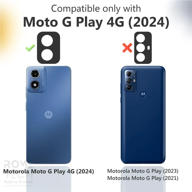 Alt view image 2 of 6 - Motorola Moto G Play 4G (2024) Defender Case