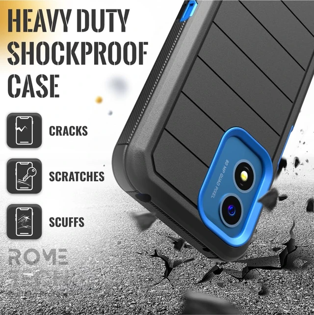 Alt view image 6 of 6 - Motorola Moto G Play 4G (2024) Defender Case